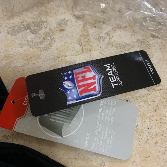 COPY - NWT NY JETS NFL YOUTH DRI TEK SZ LG 14-16 this shirt is youth size large… - Picture 4 of 10